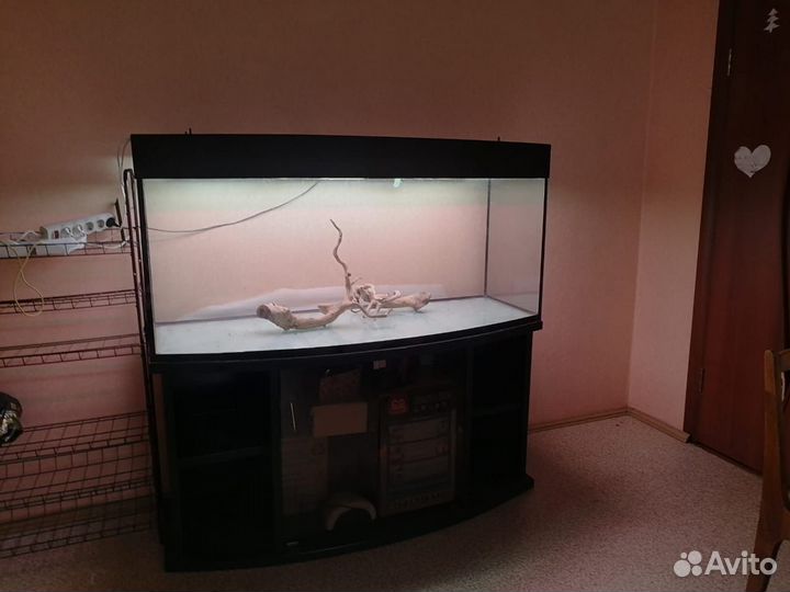 Аквариум на 400л и тумба