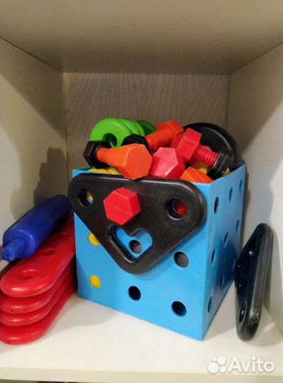 Конструктор мультикрути гаечки машинка