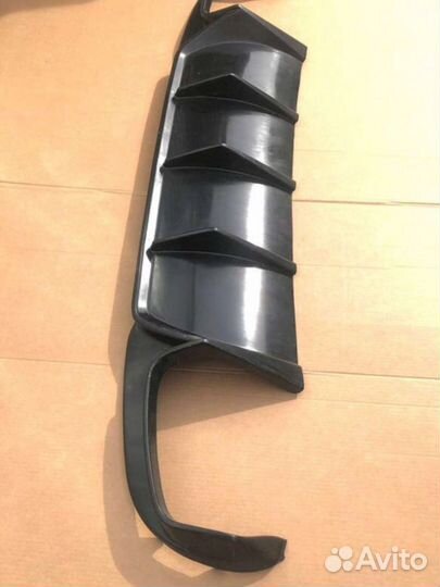 Диффузор mercedes w212 Brabus Юбка