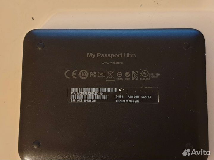Переносной жёсткий диск wd my passport ultra 500gb