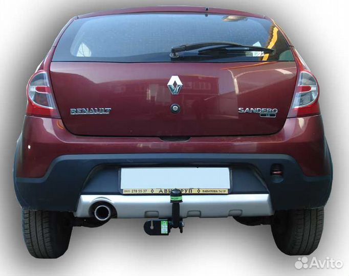 Фаркоп на Renault Sandero Stepway