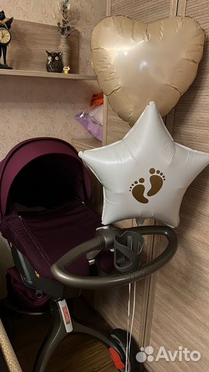 Коляска dsland 2 в 1 (Stokke) purple