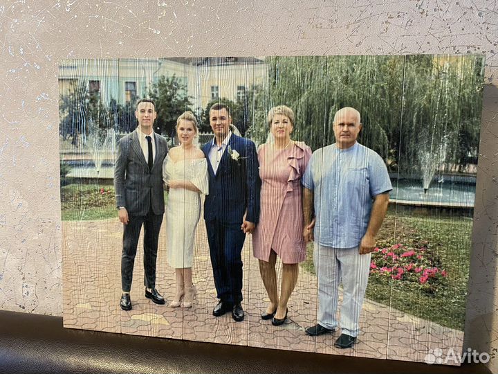 Печать картин на дереве