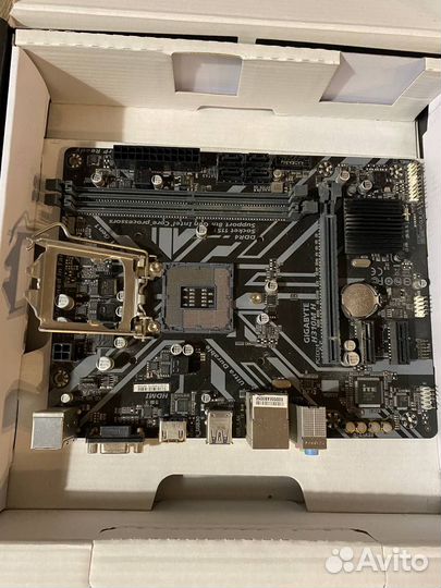 Материнская плата Gigabyte H310M-H + подарок (Куле