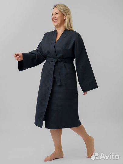 Халат банный вафельный Артикул 205 - 202