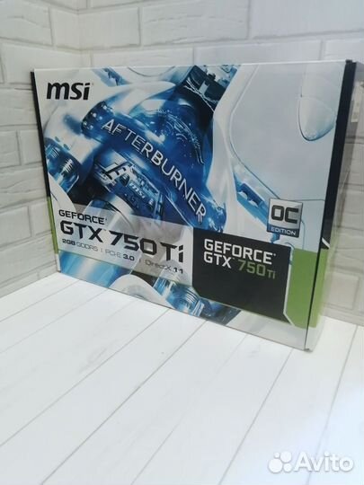 Видеокарта gtx 750ti 2gb