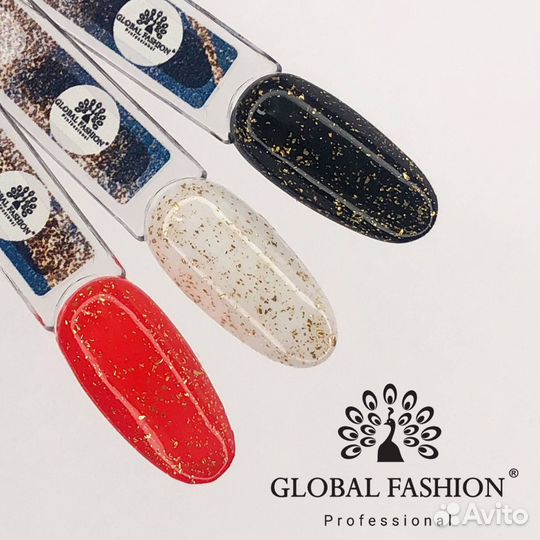 Топ без липкого слоя с частичками золота, 12 мл