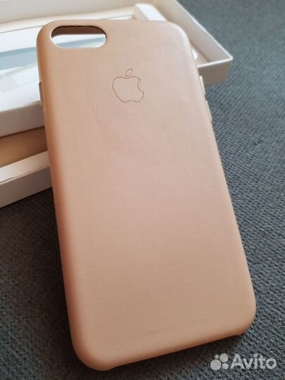 Чехол-Накладка Leather Case для iPhone 7, 8 (gold)