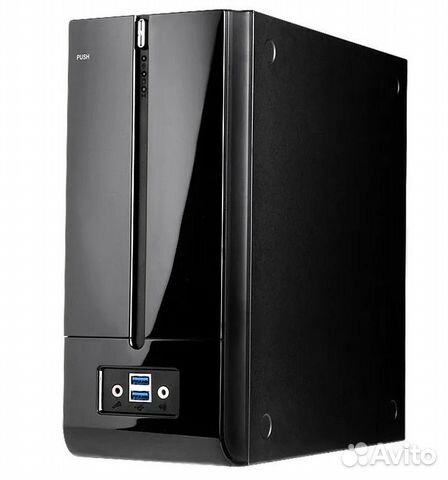 Корпус mini ITX slim-desktop in win bm639 + блок П