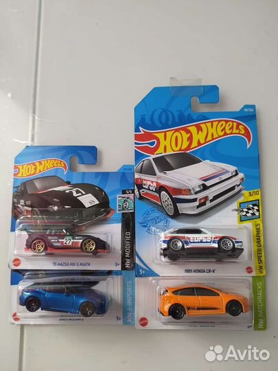 Hot wheels ford honda nissan mazda