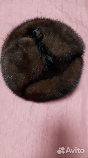 Шапка лисья и норковая