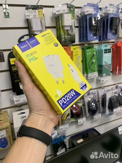 Быстрая зарядка Hoco 20W Прм2