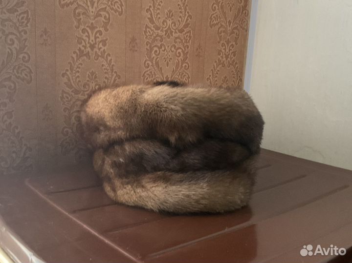 Шапка норковая женская