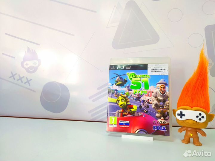 Диск для PS3 Планета 51 б/у с гарантией