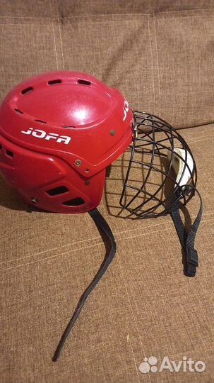 Шлем хоккейный детский jofa, возможен торг