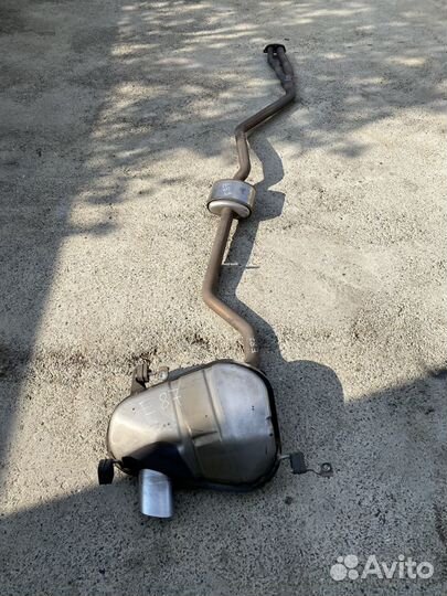 Выхлопная трасса на BMW E87 N46