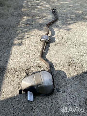 Выхлопная трасса на BMW E87 N46