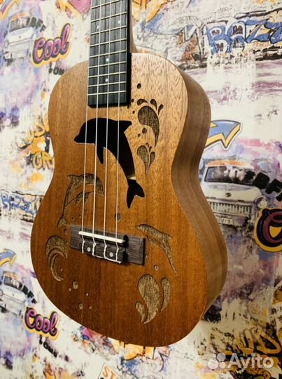 Гавайская гитара + аксессуар