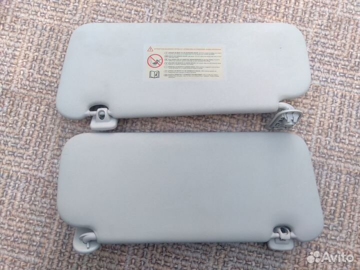 Козырьки солнцезащитные Citroen C3 Picasso 2011г