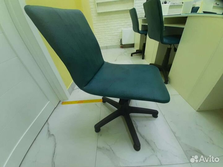 Стулья, 6 шт. на колёсиках