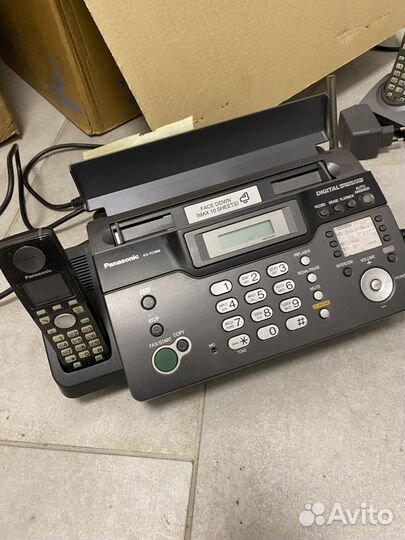 Телефон факс panasonic