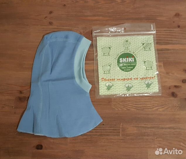 Шапка-шлемик для малыша Skiki 6-12 мес