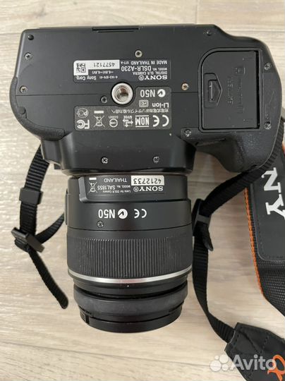 Зеркальный фотоаппарат sony dslr-A230
