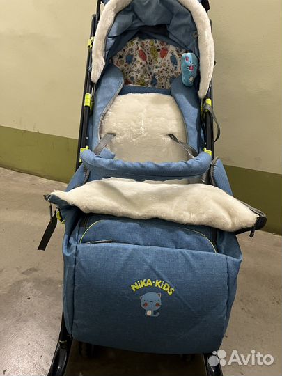 Детские санки коляска