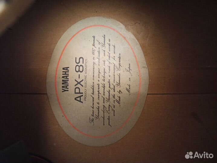 Yamaha APX 8S