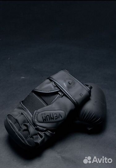 Перчатки мма Venum 3.0 Black