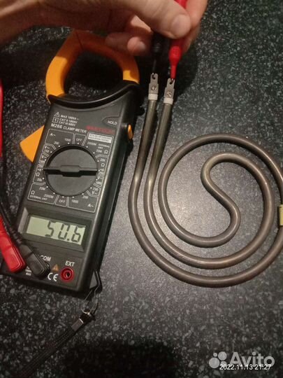 Тен для электрической плиты 220в 1кВт