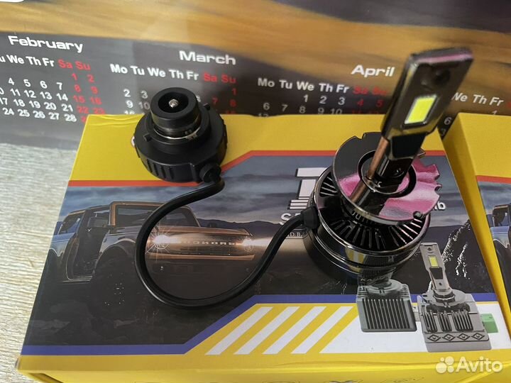 Светодиодные лампы с цоколем ксенона D1S-D3S-D4S