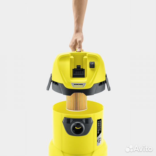 Хозяйственный пылесос Karcher WD 3 Battery