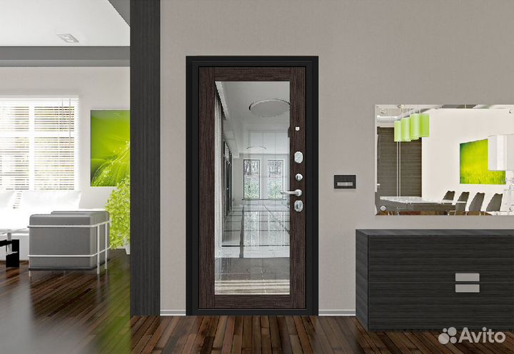 Входные теплые двери