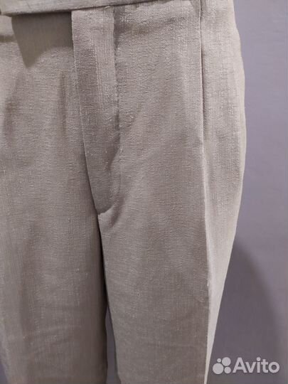Брюки мужские лен лето