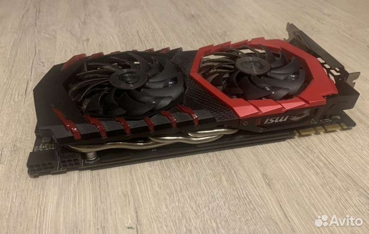 Видеокарта msi gtx 1070 gaming x, 8гб