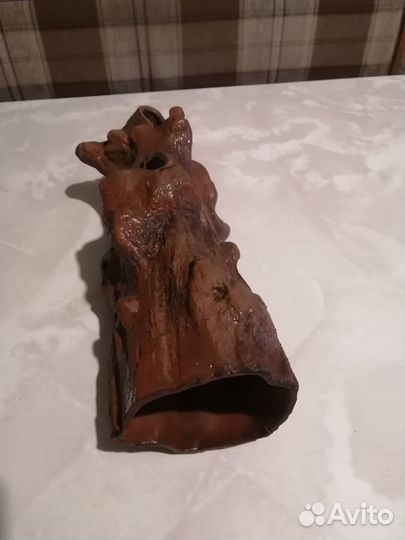 Для аквариума коряга керамическая