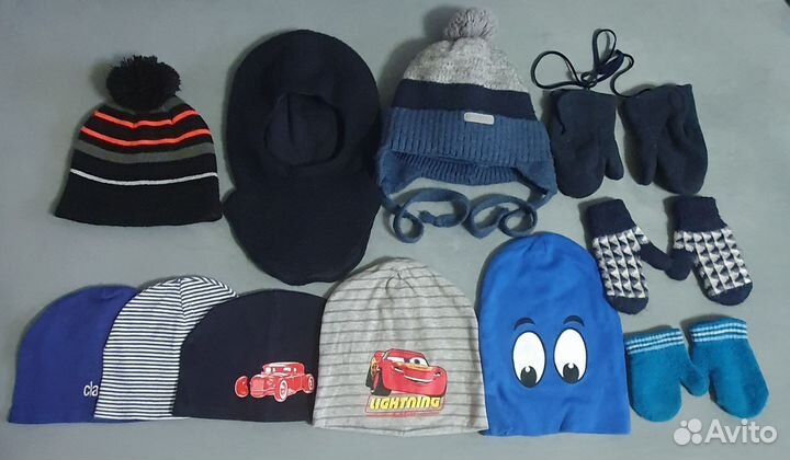 Шапки для мальчика пакетом