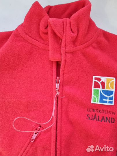 Детская толстовка тёплая флис 90