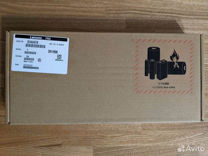 Оригинальный аккумулятор для Lenovo ThinkPad T480s