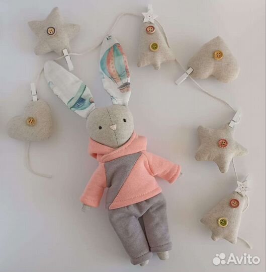 Текстильные игрушки ручной работы