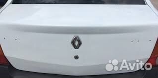 Крышка багажника Рено Логан с 2014 цвет белый 369