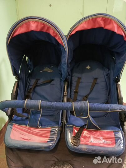 Прогулочная коляска для двойни или погодок