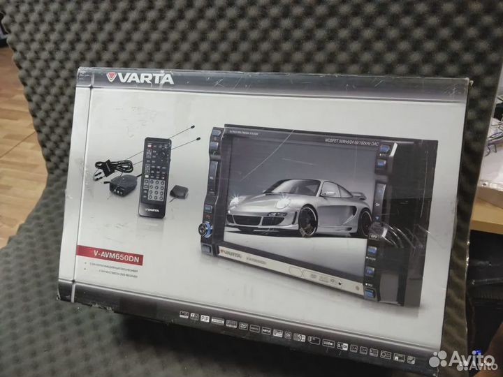 Автомагнитола varta V-AVM650DN Navi + Камера