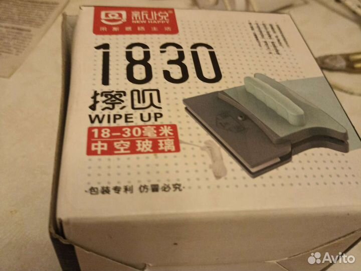 Магнитная щётка для мойки окон