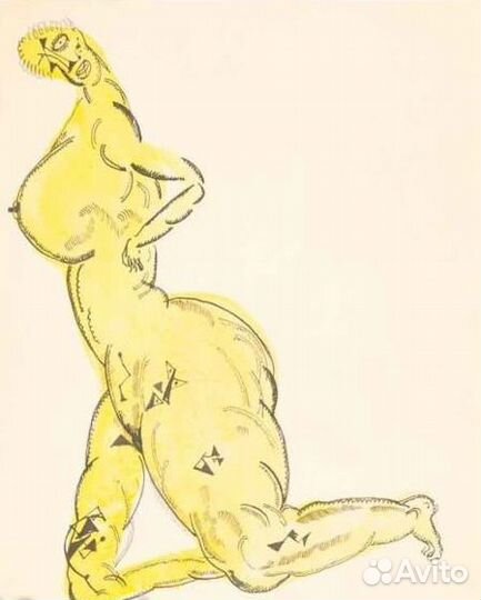 Алексей Смирнов (1937-2009) Кубистическая фигура 2