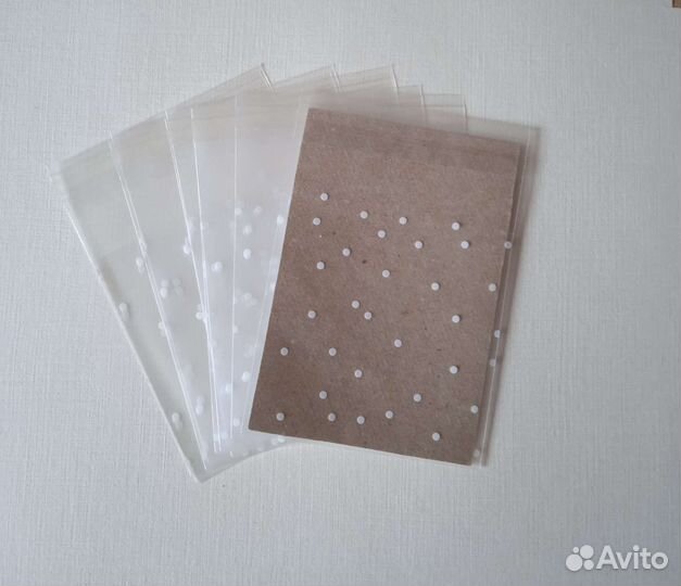 Пакеты с клеевым краем 7*7 (упаковка)