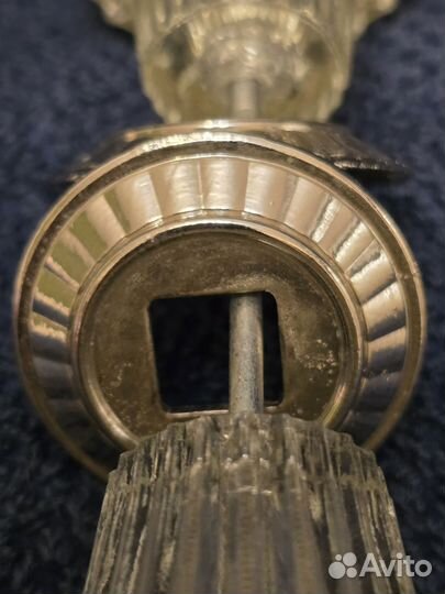 Стеклянные дверные ручки СССР