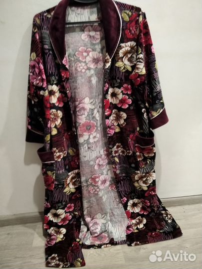 Халат женский теплый