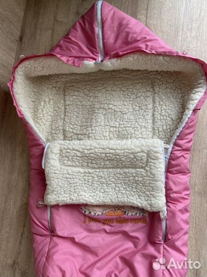 Теплый конверт в коляску